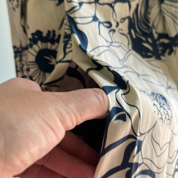 Donna Ricco Floral Halter Retro Dress SZ 18W MCM Cocktail Wedding Dress - Picture 11 of 12